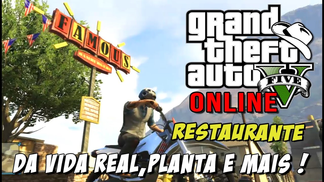 GTA 5 Online - Referência a musica, Restaurante, planta flutuante e local secreto