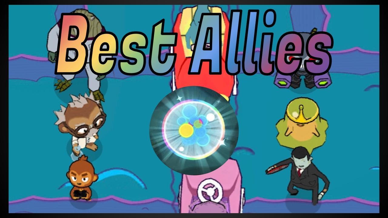 Best Allies Of Each Tier Only! (Battd Bloons Adventure Time TD)