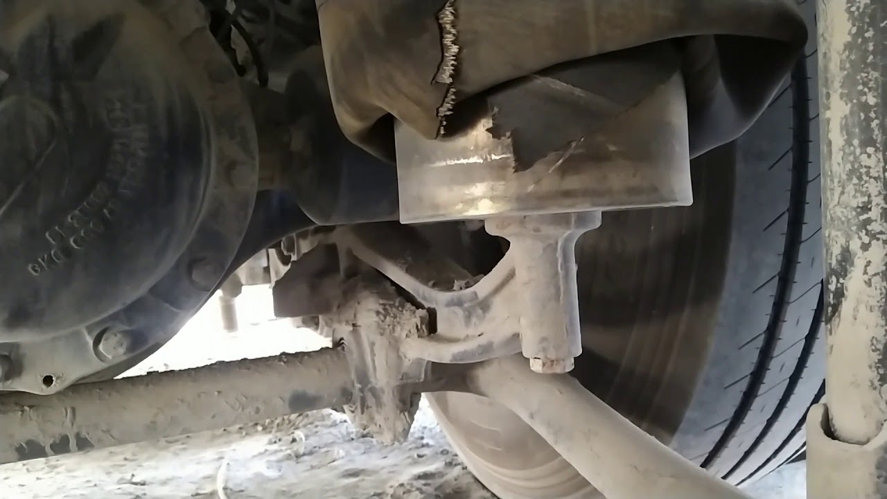 Nagpalit ng airbag suspension.