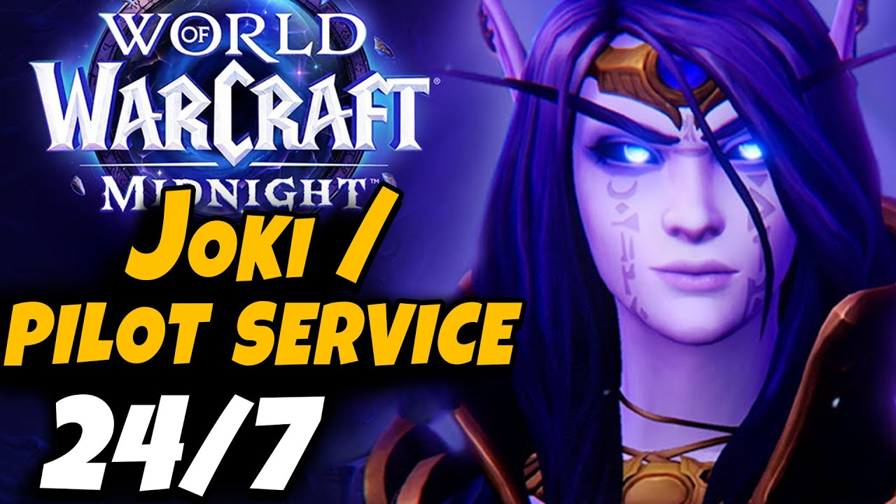 World Of Warcraft Midnight Boosting/Pilot Service (Joki wow) #kevin
