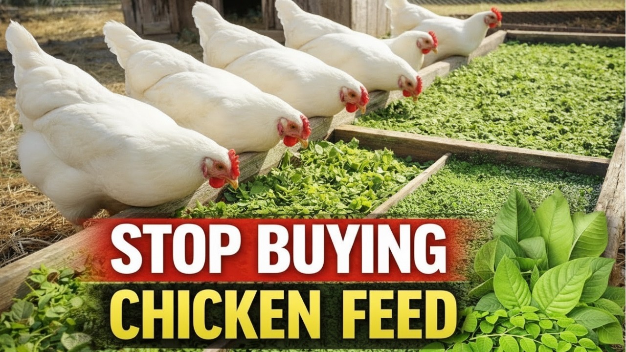 5 Free Plants That Replace Chicken Feed and Grow Forever (Why did They Hide It?!)