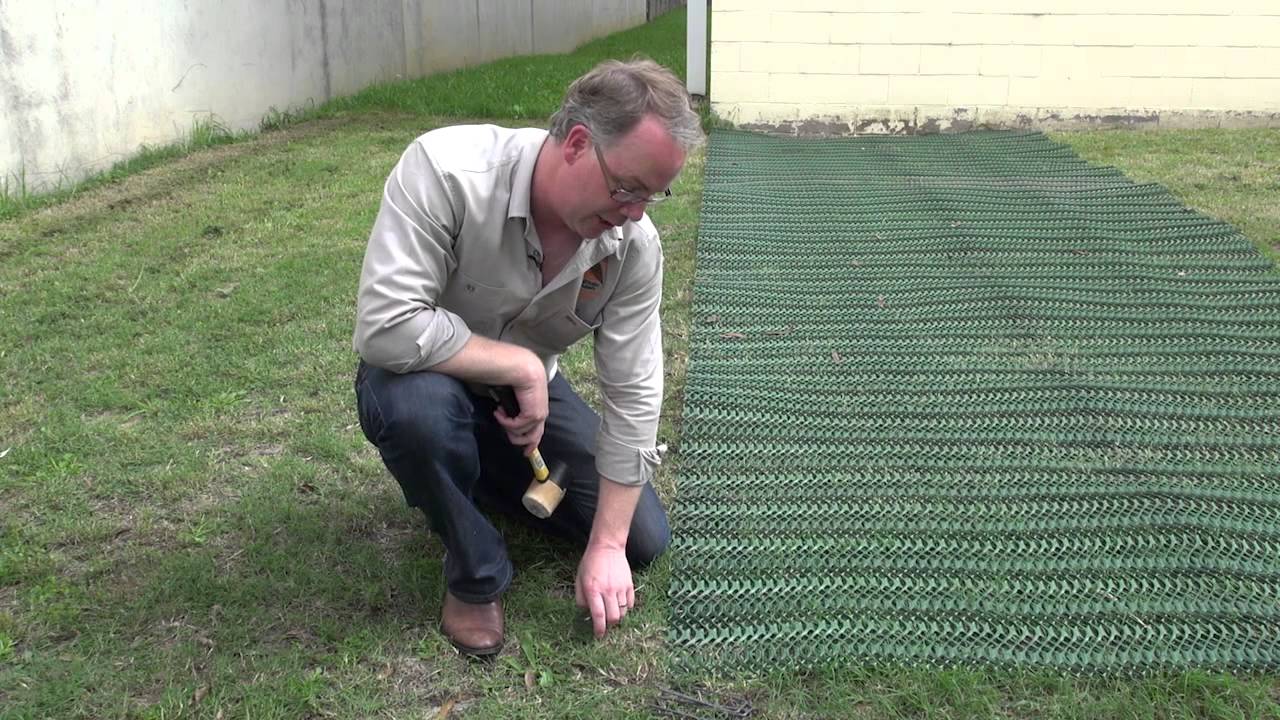 How to Install Grass Reinforcement Mesh