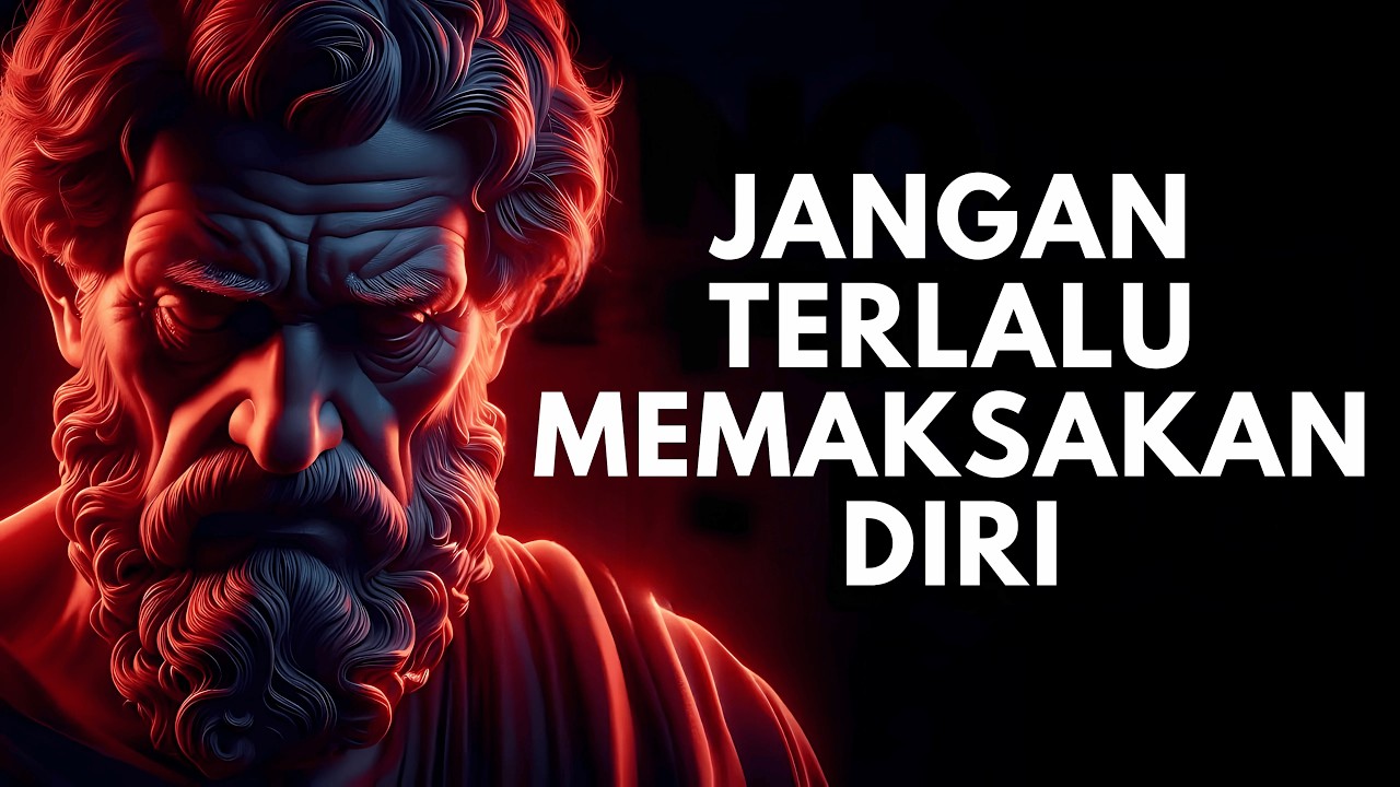 Jangan Terlalu Memaksakan Diri, Aturlah Dirimu Selebihnya Akan Datang Kepadamu | Filsafat Stoikisme