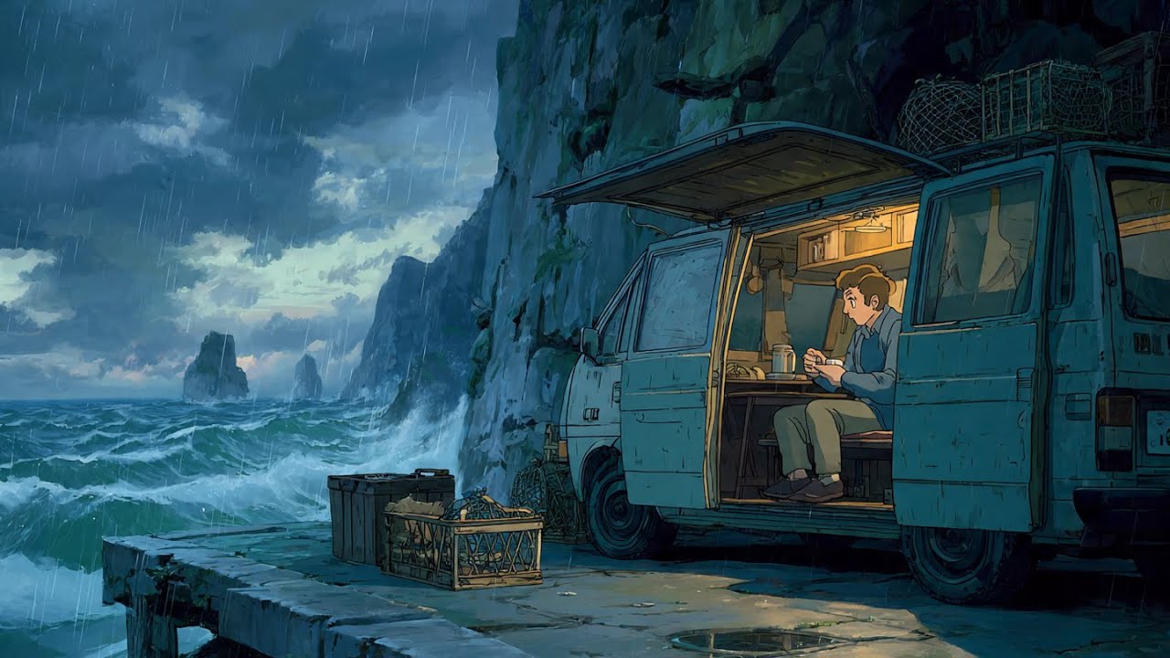 🚐 Starlight Van Life Lo-fi | Endless Roadtrip Chill Mix | Cozy Night Drive Beats