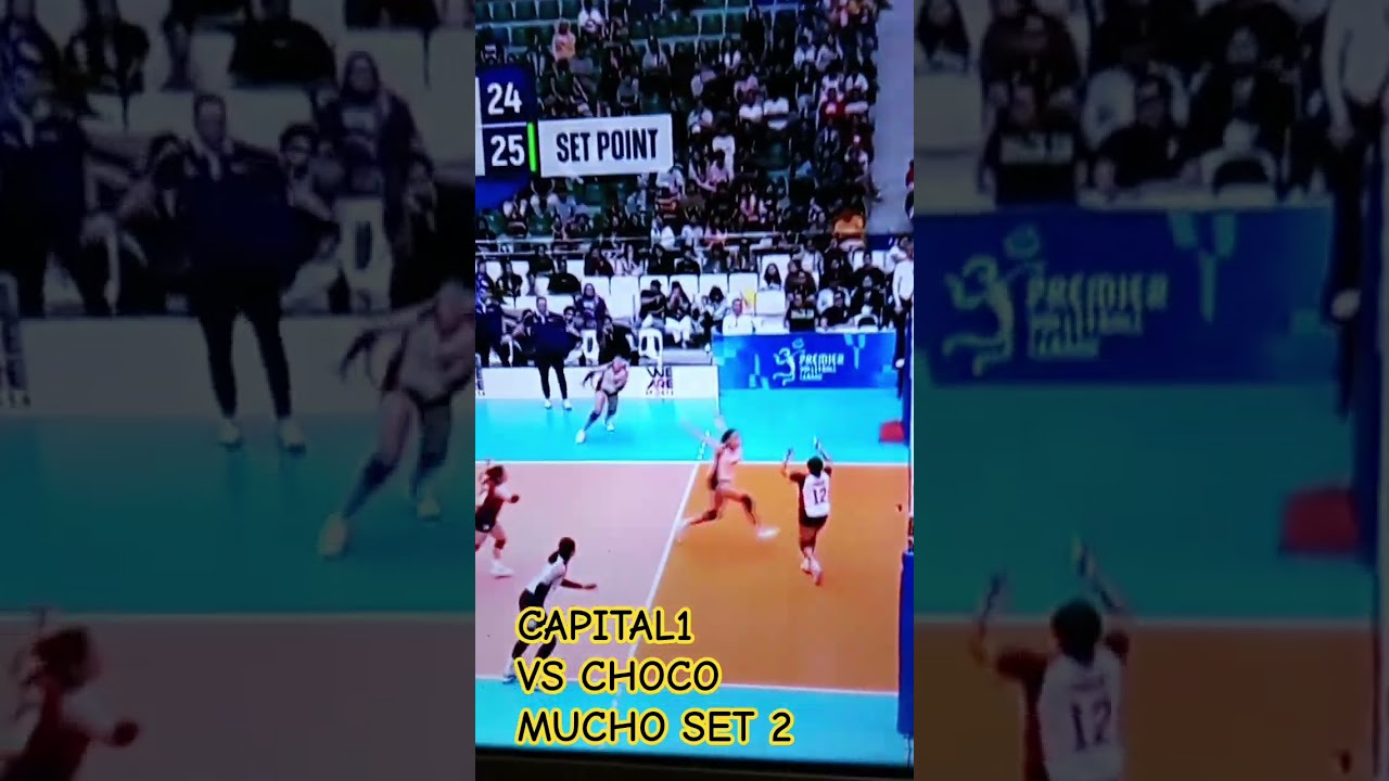 CAPITAL1 VS CHOCO MUCHO SET 2|PVL REINFORCED CONFERENCE #pvlreinforcedconference2025