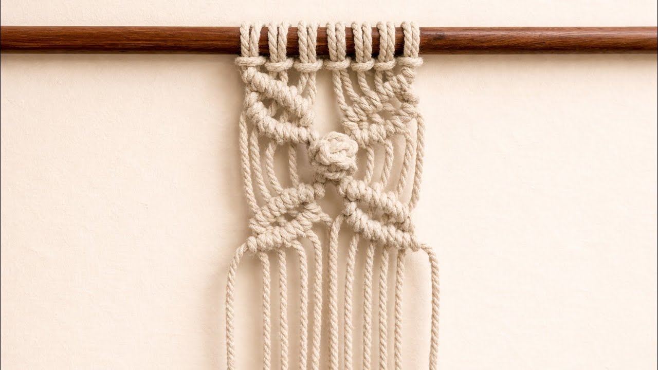 Macrame for Beginners Class 285 | Macrame Beginners Class 285 | Macrame Class 285 | Macrame Design 