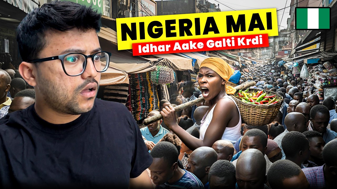 Reality of Africa’s Wildest Market | Indian in Nigeria