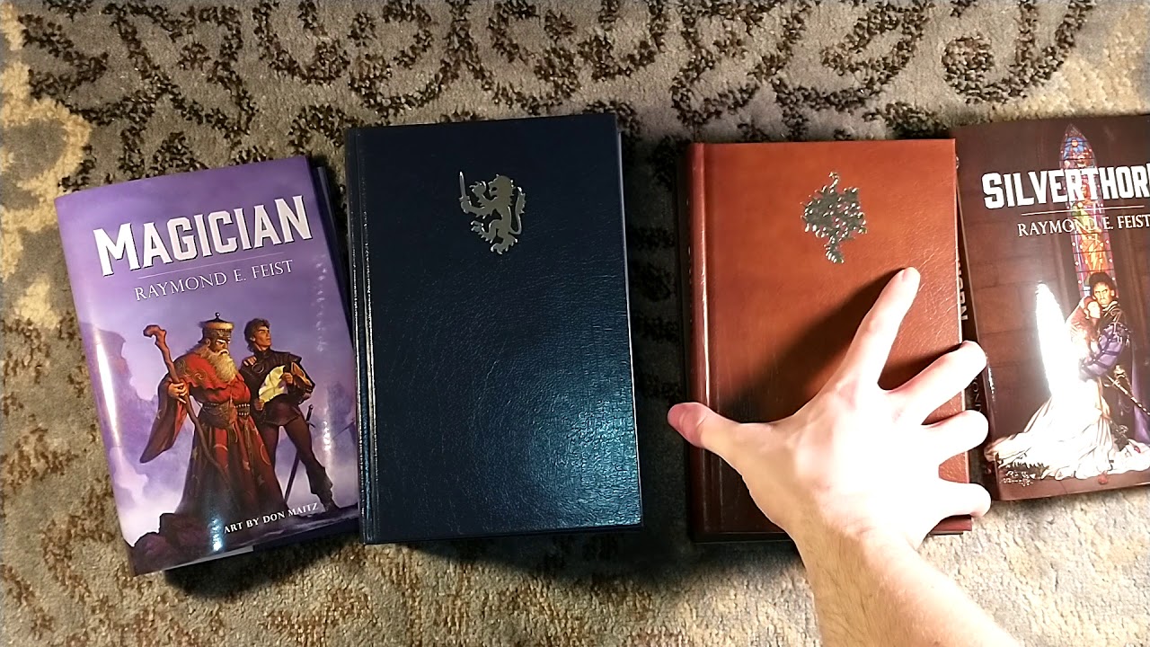 Unboxing Silverthorn and Presenting Magician by Raymond E Feist - Grim Oak Press - Don Maitz Artwork