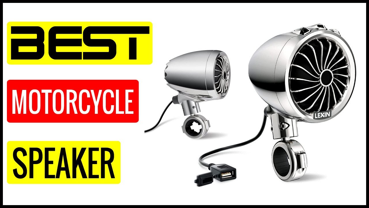 ✅  Best Motorcycle Speaker System Reviews In 2023 🏆 Top 5 In The Market