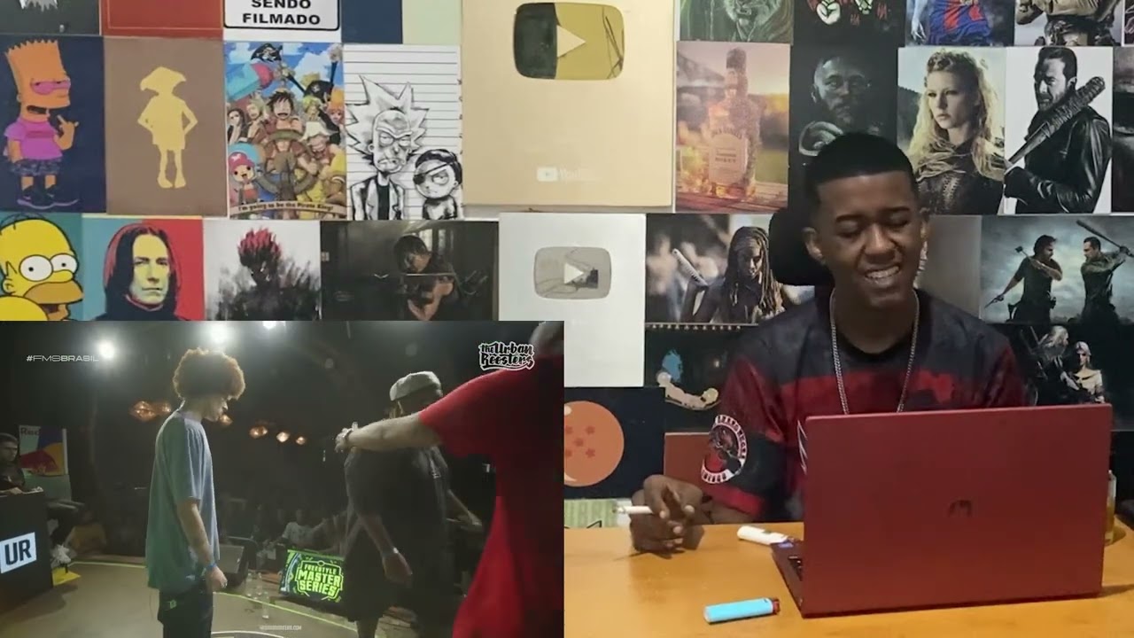 Jhony REACT - MAGRÃO X BIG MIKE - FMS ( Big Magro X Big Mike👊🏿)