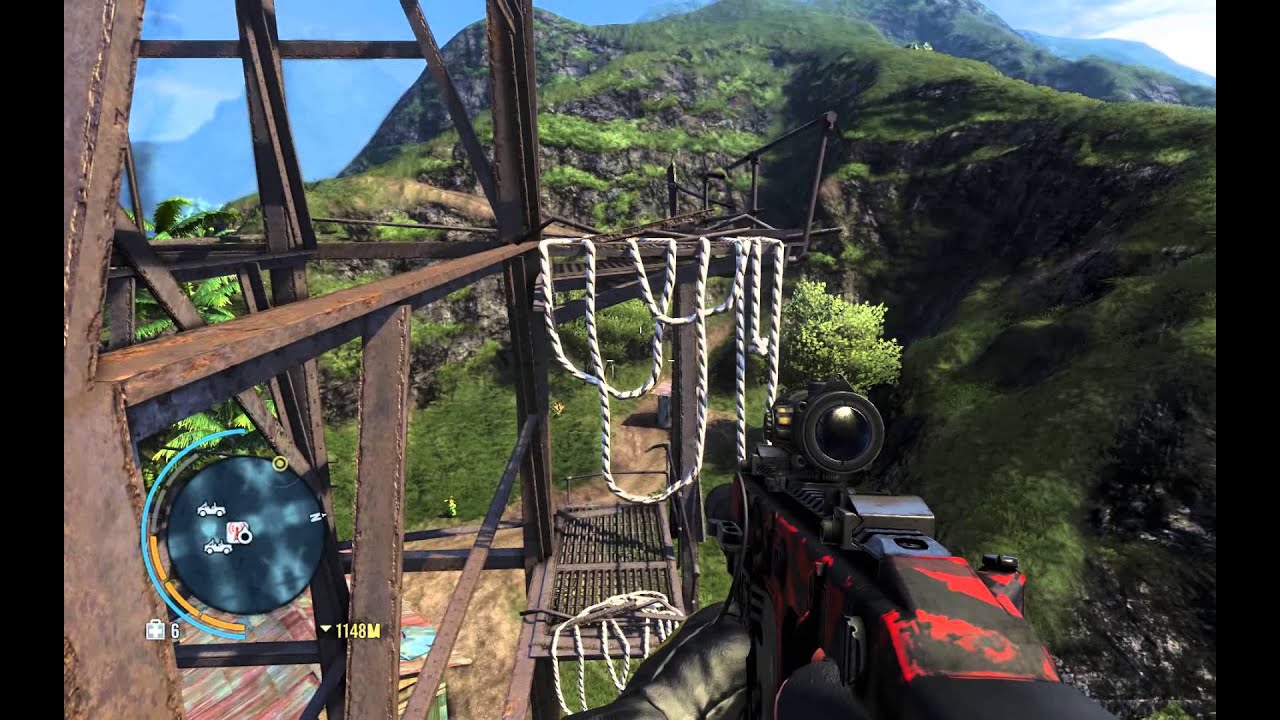 Far Cry 3 Radio Tower near Stubborn Kid Farm