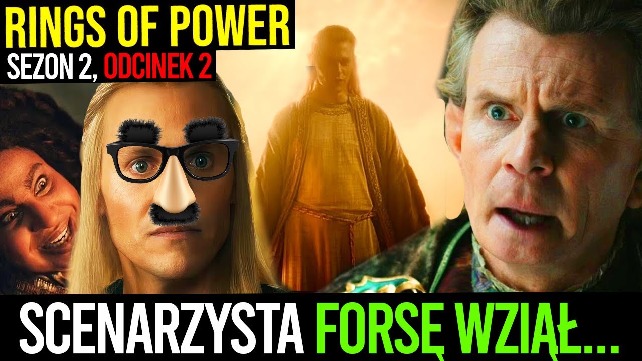 SHOWRUNNERZY PIJANI ALBO NIESPEŁNA ROZUMU 🥴 Rings of Power Sezon 2 / Odc.2  Drwal Rębajło