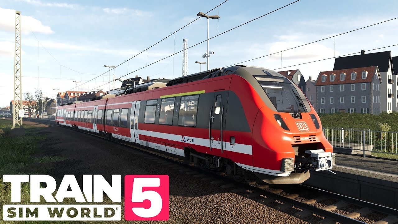 DB BR 442 Talent 2 Großenhain to Coswig  - Train Sim World® 5