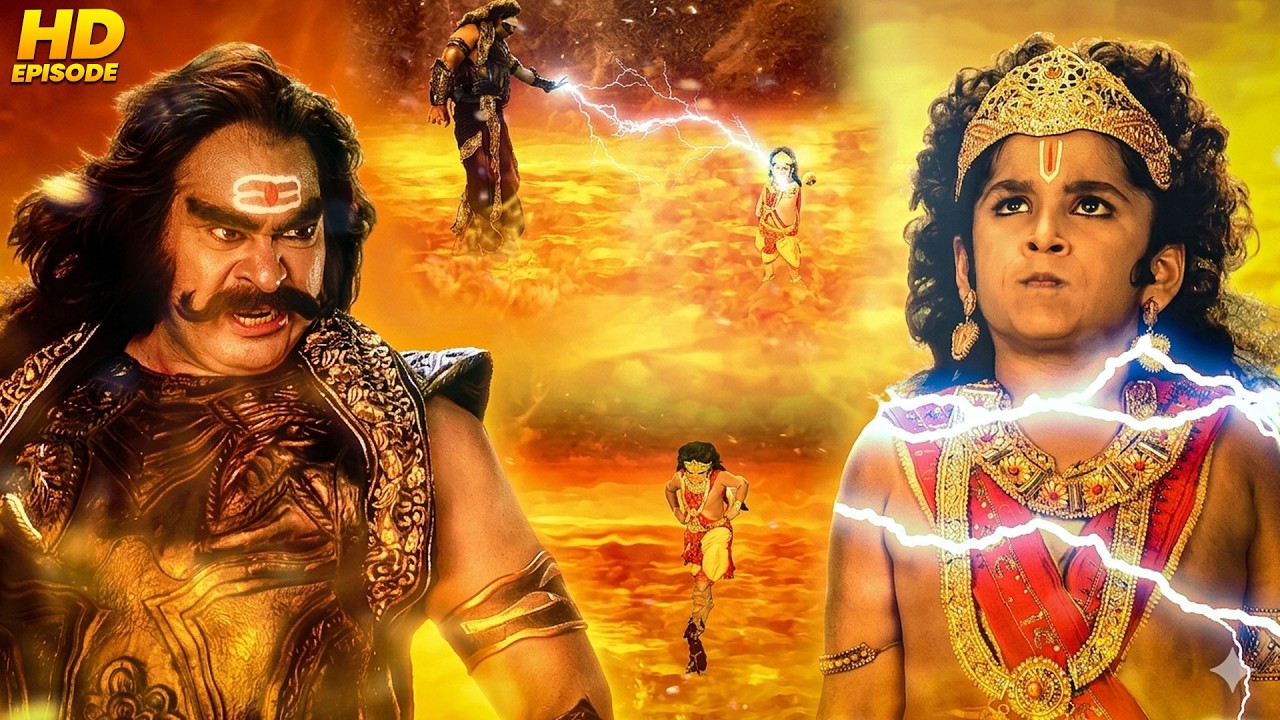 पहली बार हुआ बाल हनुमान का कुम्भ कर्ण से सामना | Mahabali Hanuman - Ep-133