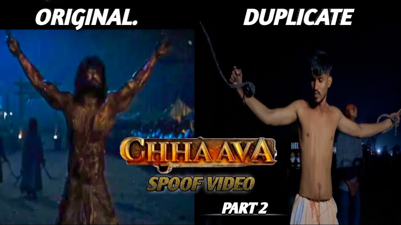 Chhaava spoof video | part2 |Vicky Kaushal | RashmikaM | Akshaye K | Dinesh V | Laxman U |