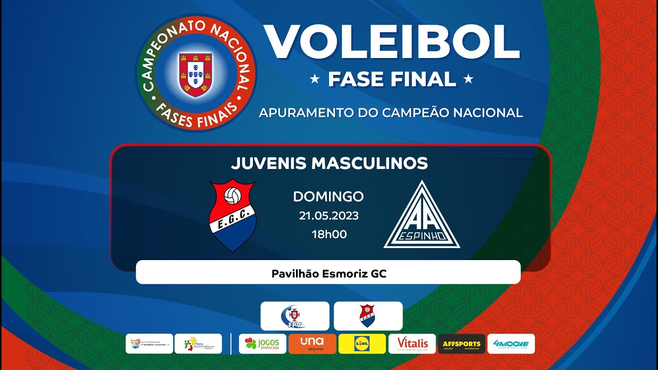 ESMORIZ GC  x AA ESPINHO - FASE FINAL JUVENIS MASCULINOS 2023 - FINAL