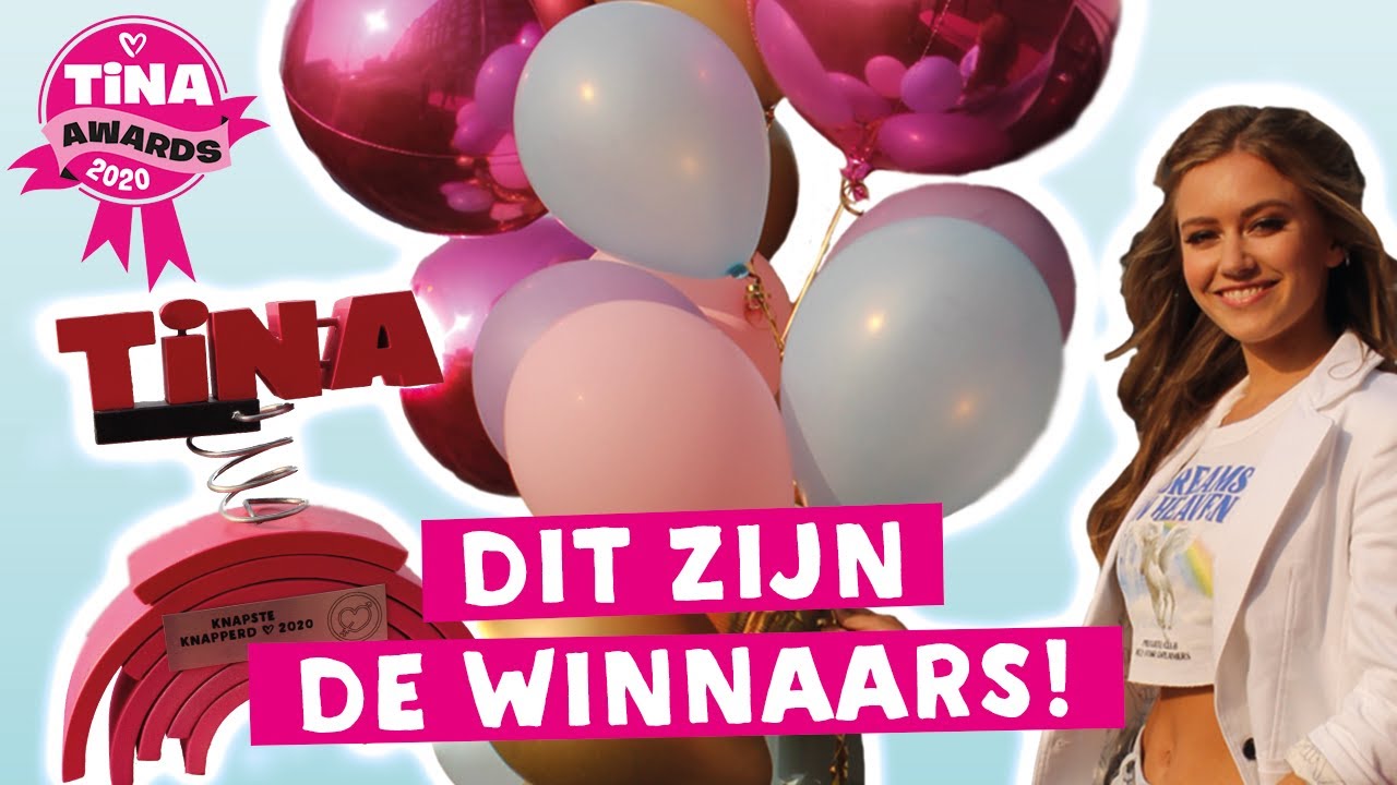 UITREIKING TINA AWARDS 2020! | TINA AWARDS | TinaTV