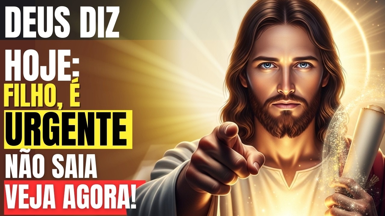 DEUS DIZ: PARE AGORA, É MUITO URGENTE ⚠️🔥
