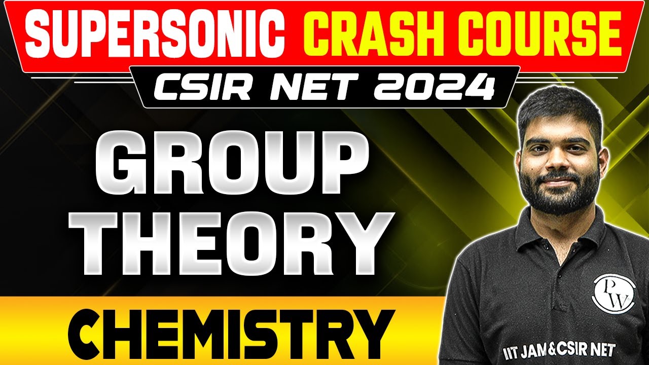 CSIR NET Group Theory PYQs | CSIR NET Chemical Sciences | CSIR NET 2024 Exam