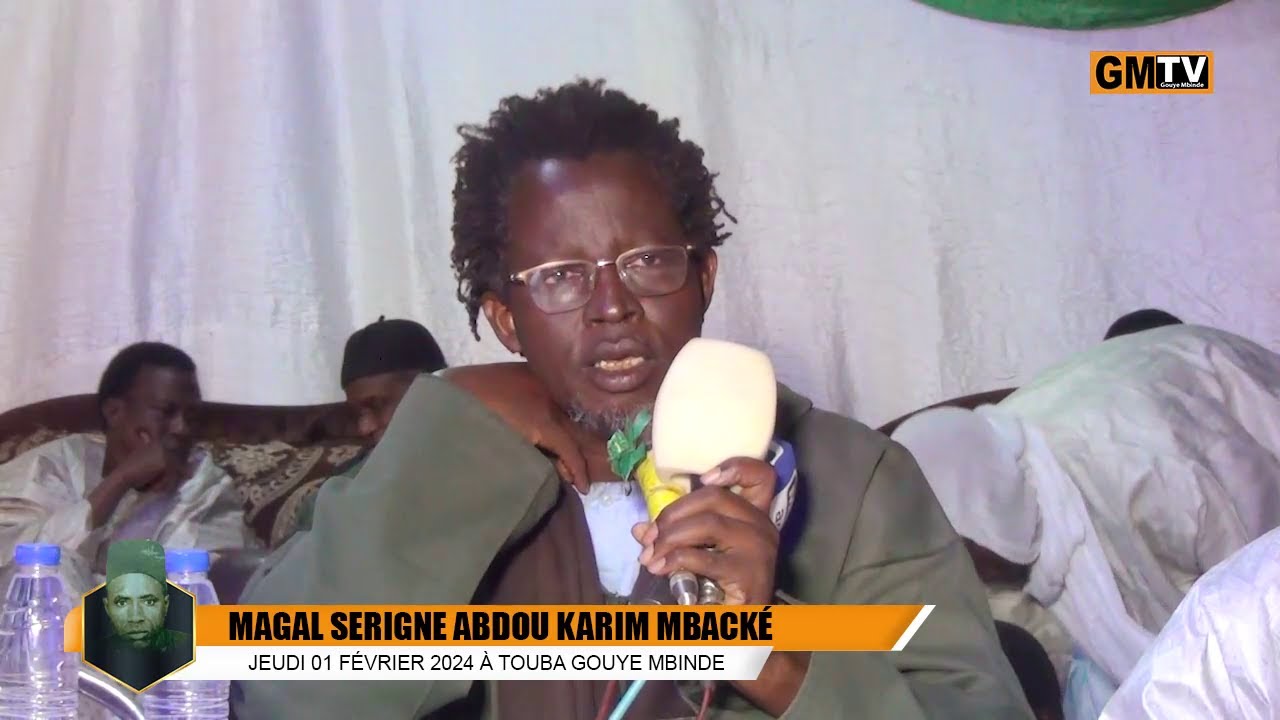 Magal Serigne Abdou Karim Mbacke 2024 : Conférence Serigne Ahmadou Ndiaye Nguérane