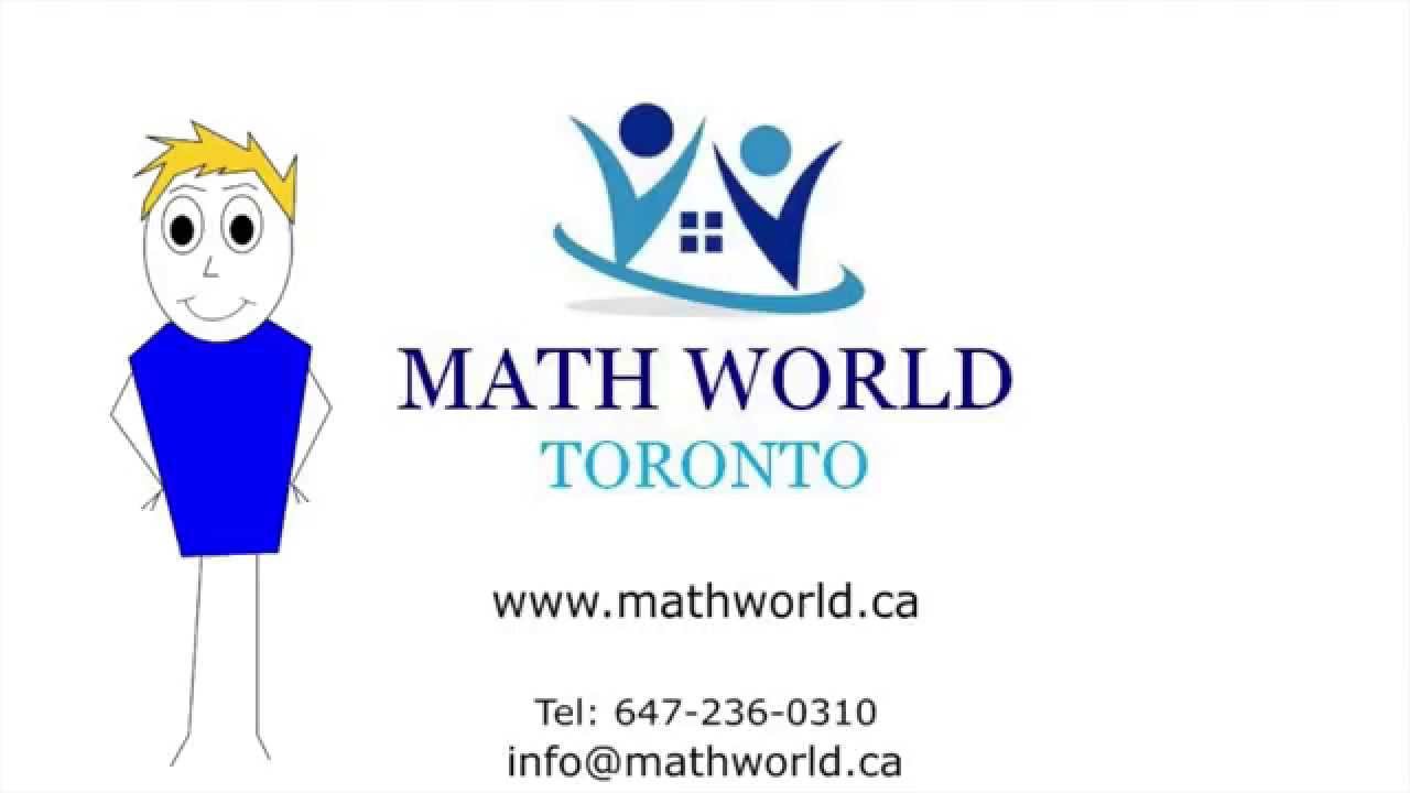 Math World Tutoring in Toronto