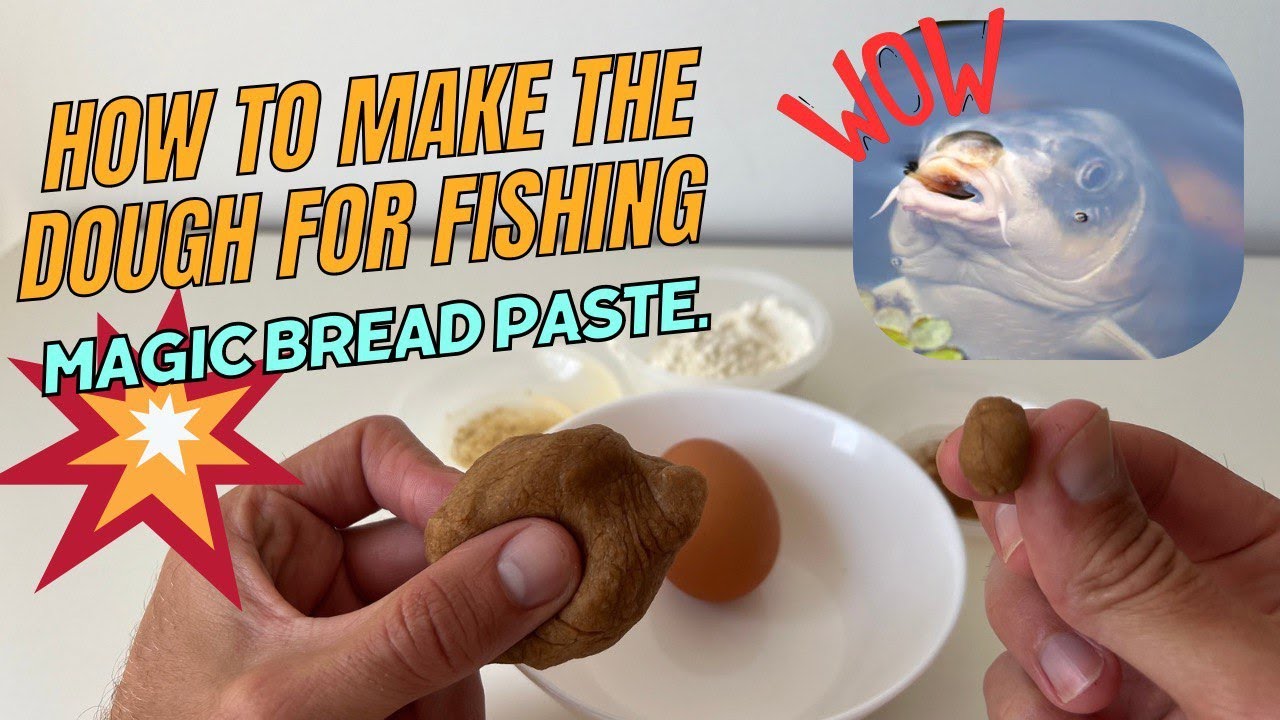 HOW TO MAKE FISHING DOUGH. MAGIC FISHING PASTE.
