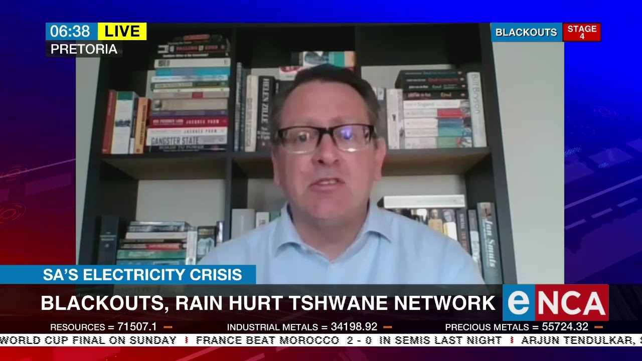 SA Electricity Crisis | Blackouts, rain hurt Tshwane network