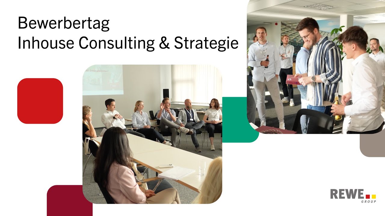 Die REWE Group hautnah erleben - Bewerbertag beim Inhouse Consulting & Strategie