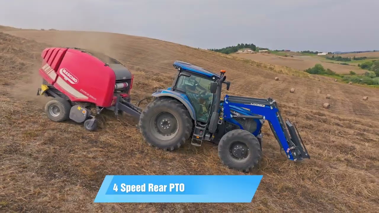 Landini tractors at work - Serie 6RS