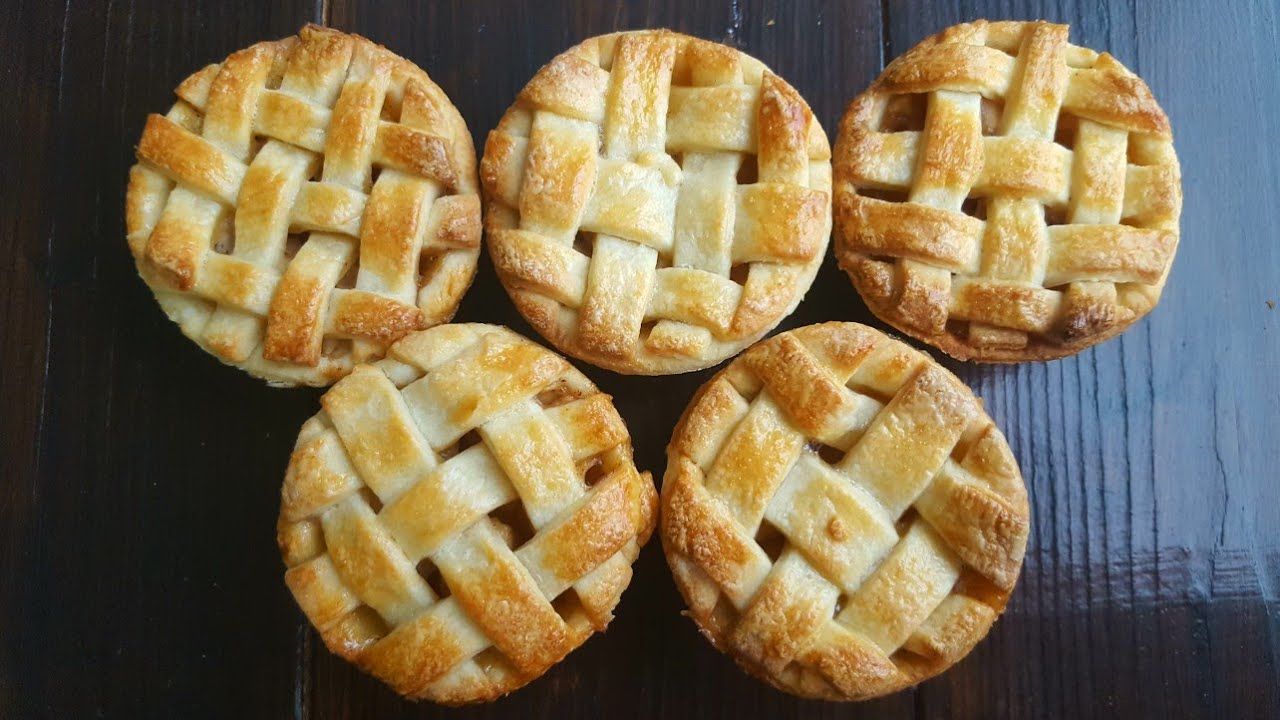 Яблочные МИНИ-ПИРОГИ🍎простой рецепт🍎 Apple mini pies
