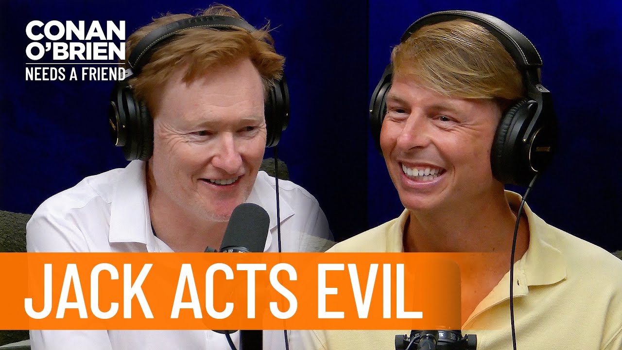 Conan Helps Jack McBrayer Unleash His Inner Villain | Conan O’Brien Needs a Friend