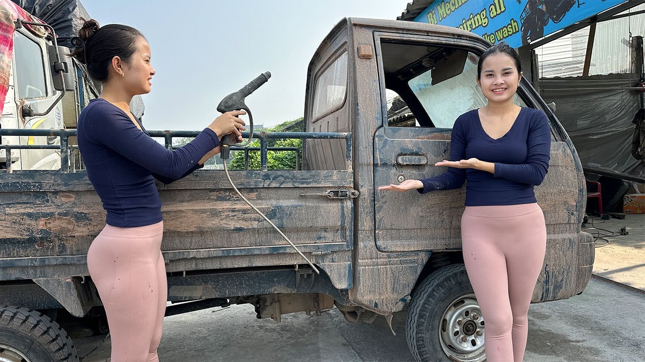 18-Year-Old Mechanic Girl Restores Interior and Exterior of a (2000 SUZUKI)