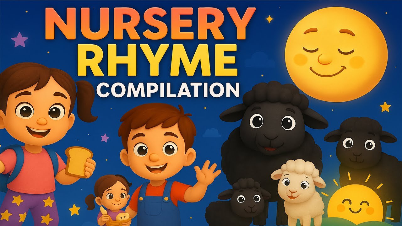 Nursery Rhyme Compilation  Bedtime & Fun Songs for Kids  ANIMEXIC