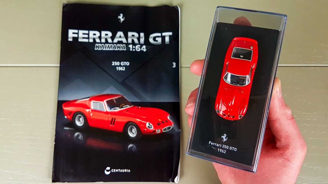 FERRARI GT (CENTAURIA) Τεύχος 3 | Ferrari 250 GTO 1962 1:64 | Ο παλιός είναι αλλιώς...
