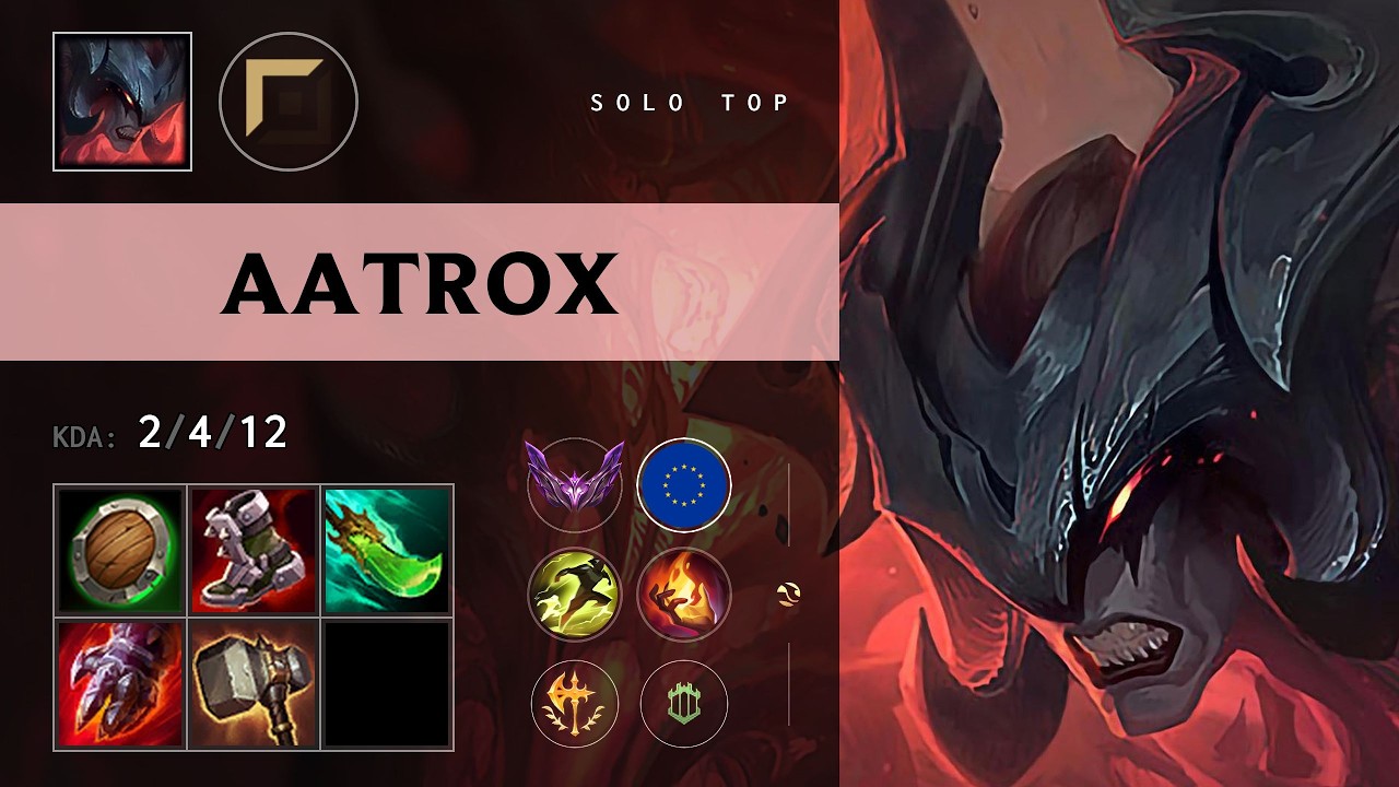 Aatrox Top vs Renekton (USE FornoReason) - EUW Master Patch 26.11
