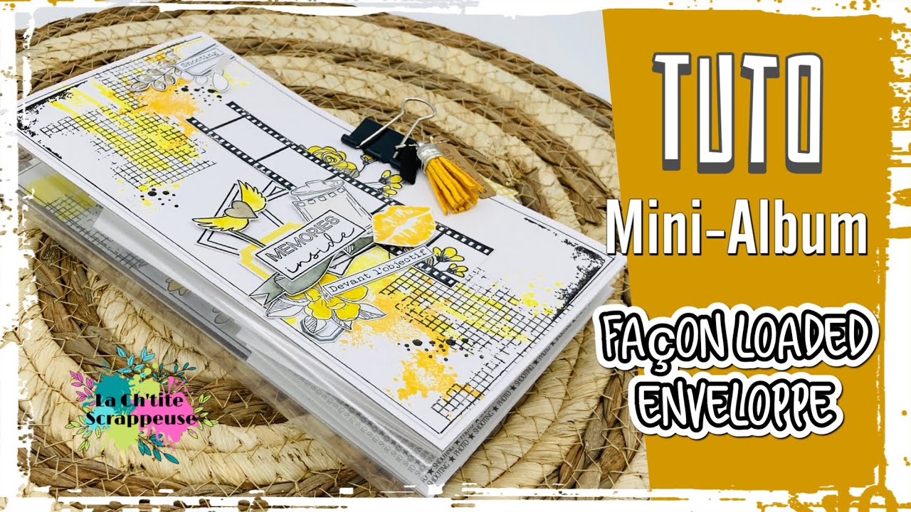 [TUTO] MINI-ALBUM Façon LOADED ENVELOPPE Hyper Facile et Rapide