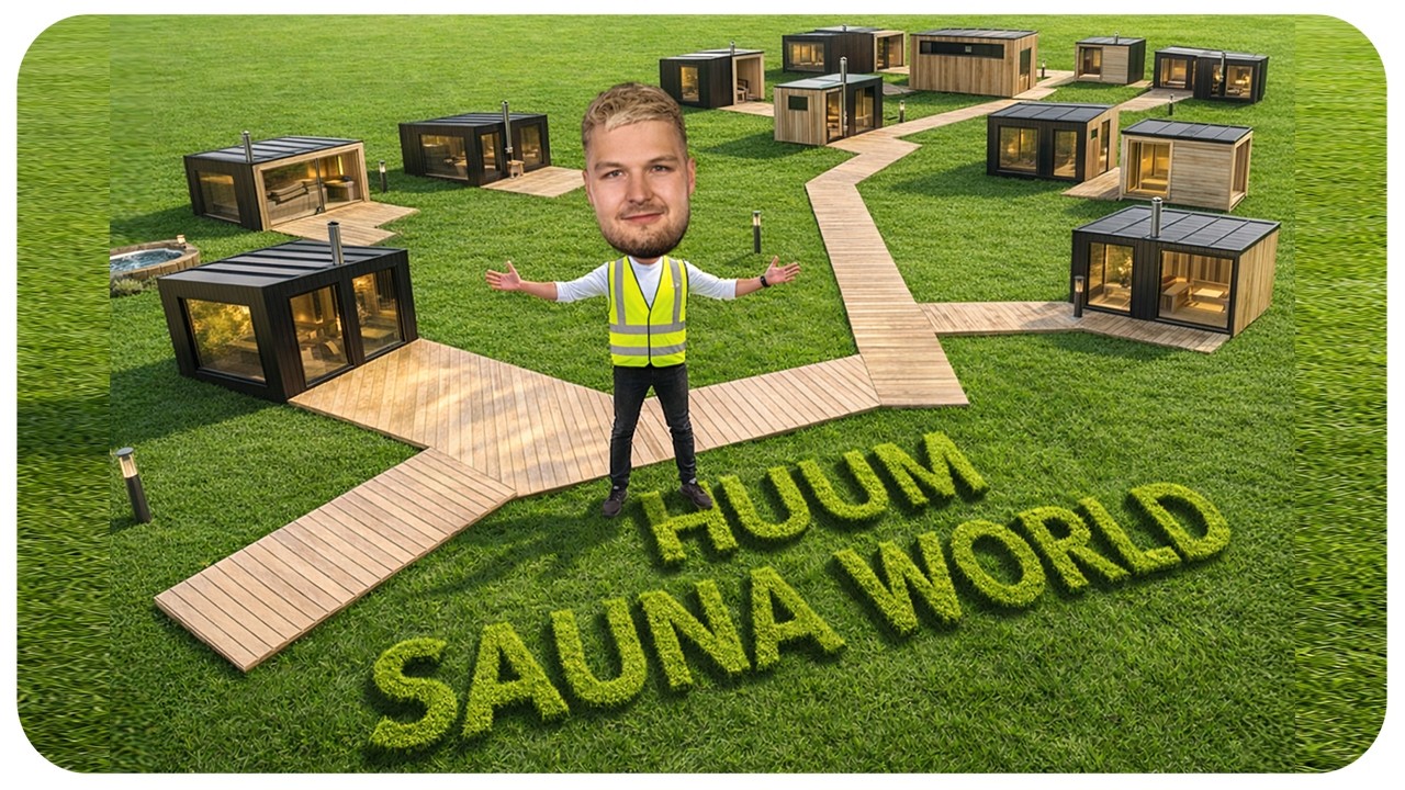 Explore HUUM Sauna World With Me