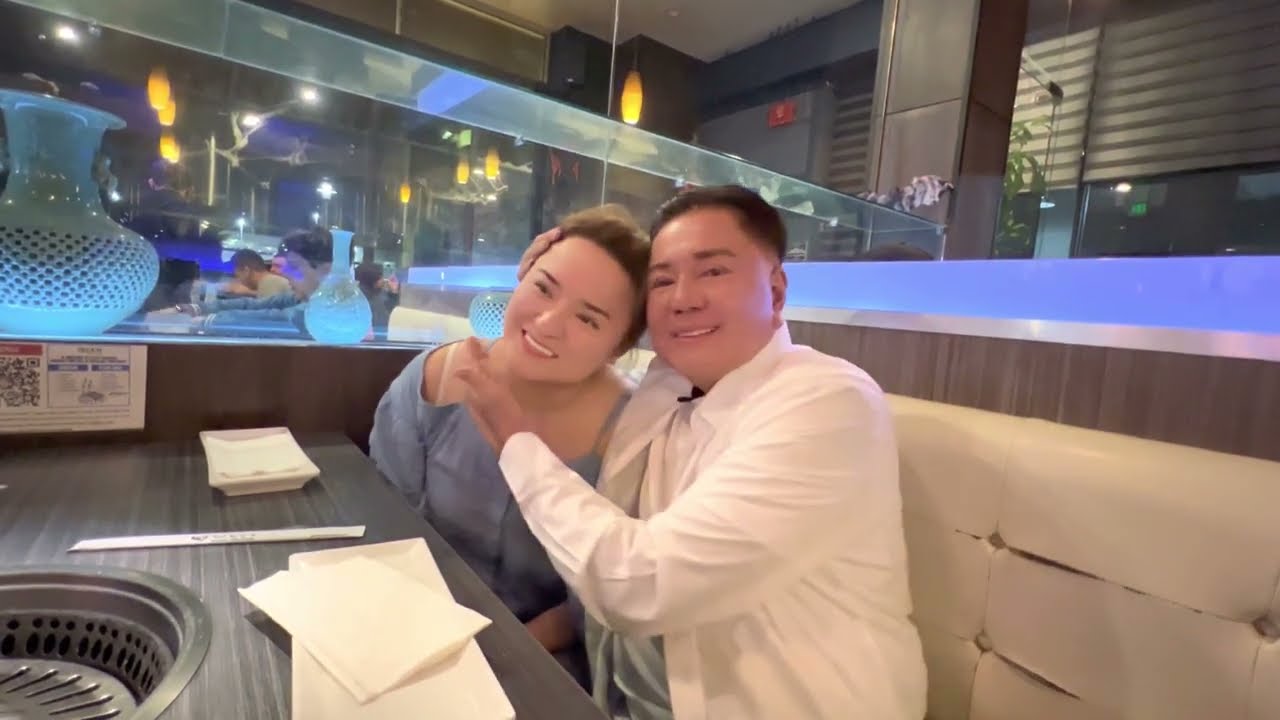 Con gái Châu Ngọc Linh đưa gia đình đi ăn BBQ Hàn Quốc