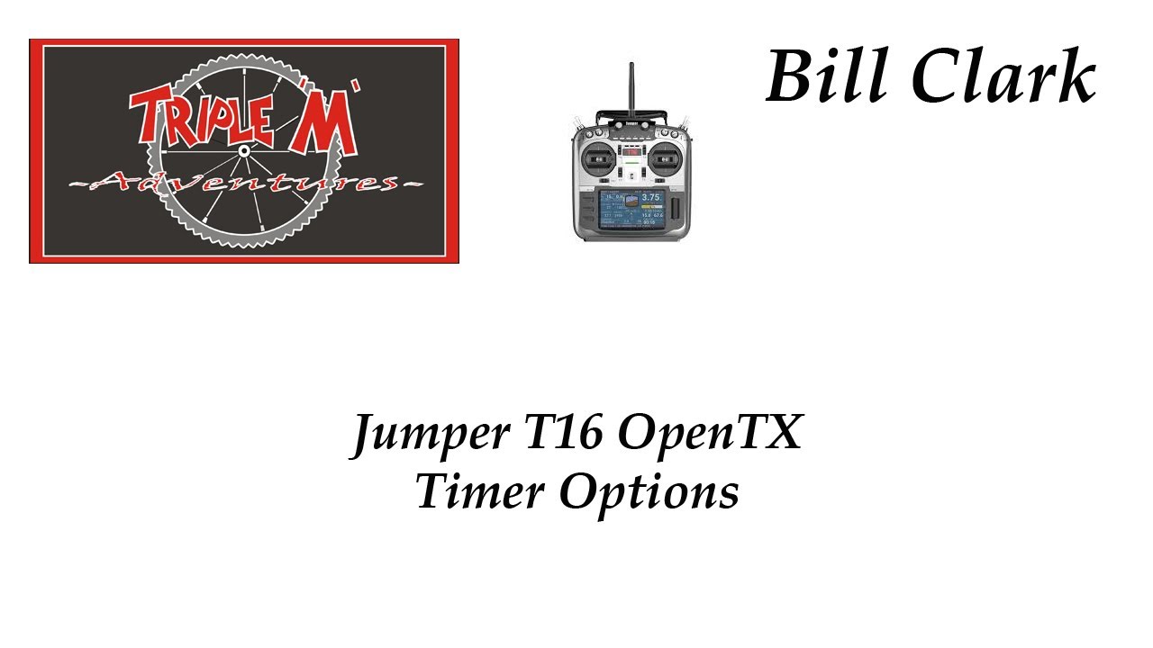 Jumper T16 OpenTX Timer Options