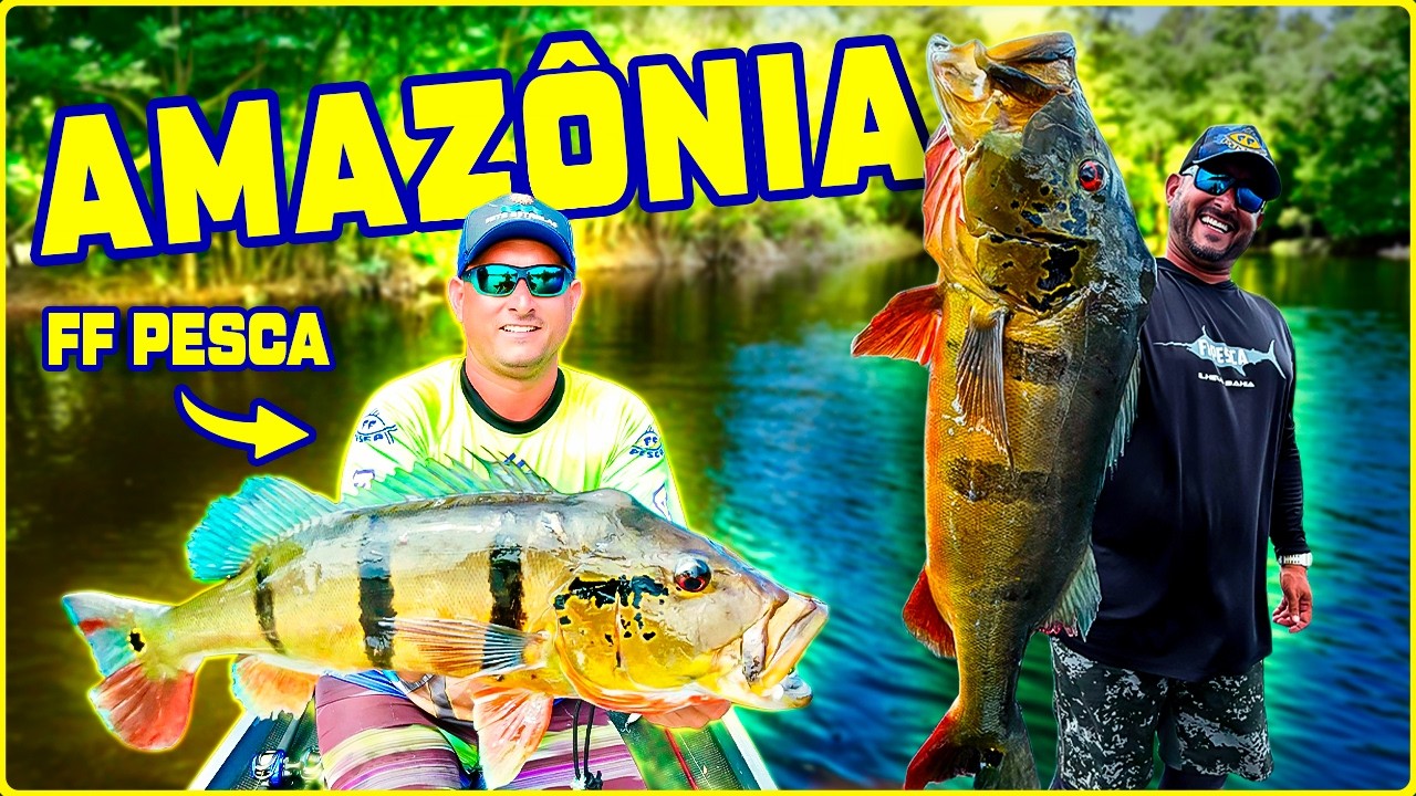 🔥 SÉRIE AMAZÔNIA — EP. 1 | A volta do canal! Pescando tucunarés na Amazônia 🔥