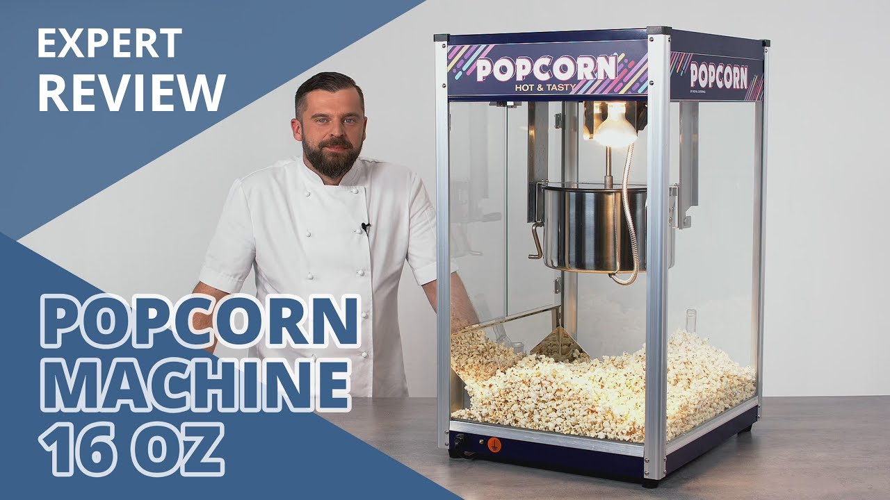 Popcorn Maker Blue Royal Catering RCPR-2300 | Expert review
