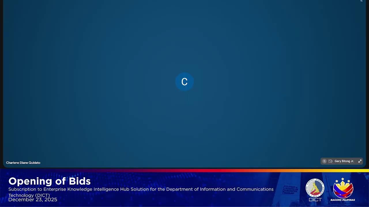 Opening of Bids