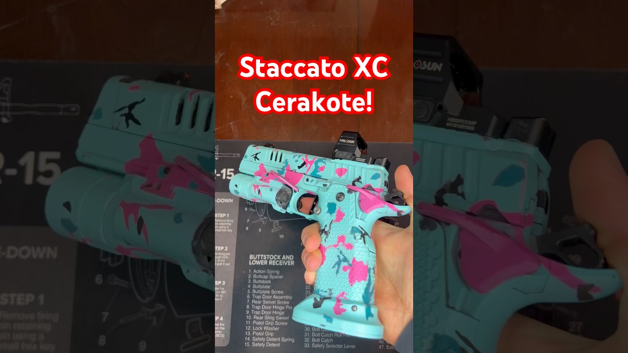 Новый прицел на моём Staccato XC! #шорты #страйкбол #мотивация