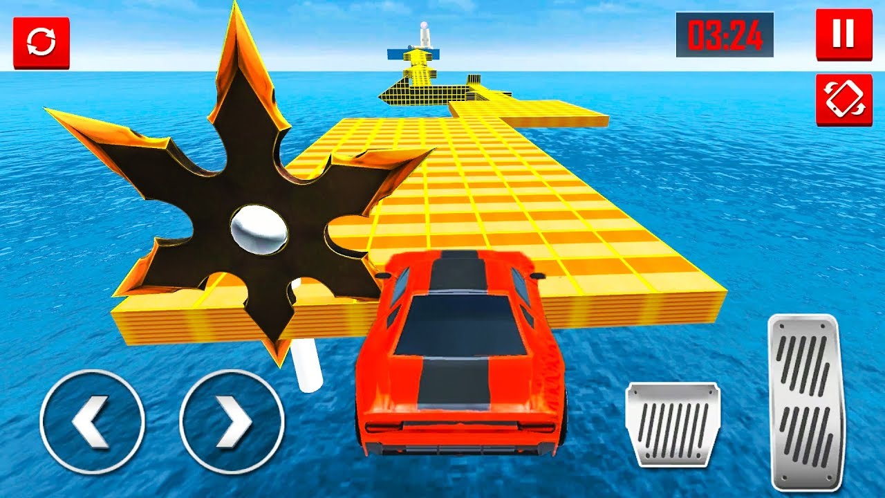 Car Extreme Racing Mega Ramp #2 (Mega Ramp Car Racing) | Gameplay Android