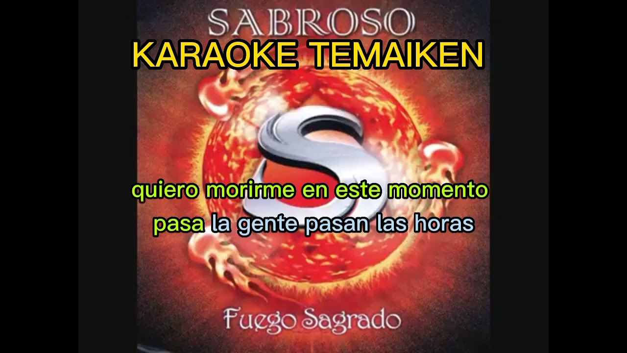 sabroso vivir sin tu amor karaoke