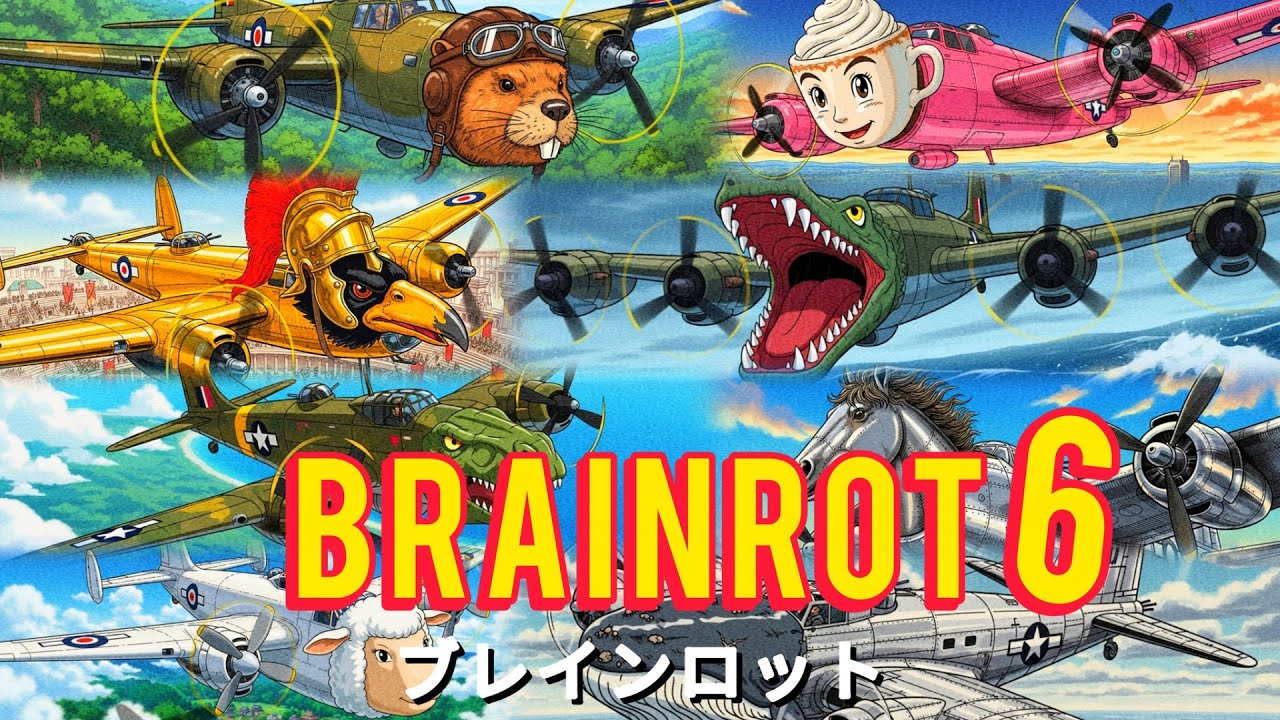 BRAINROT ANIME OPENING 6 | Official Music Video