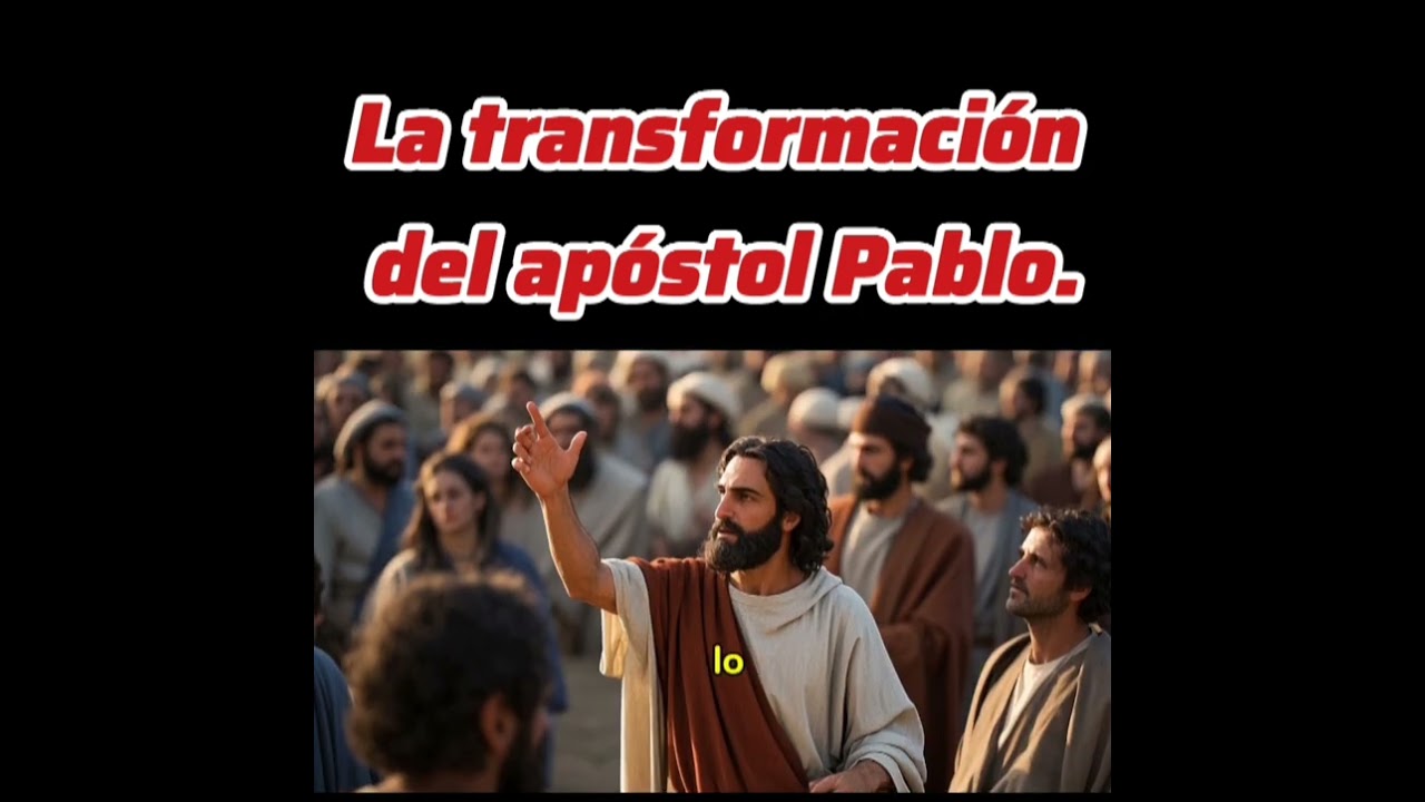 la milagrosa transformación de Saulo de Tarso.♥️🙌🔥♥️🔥