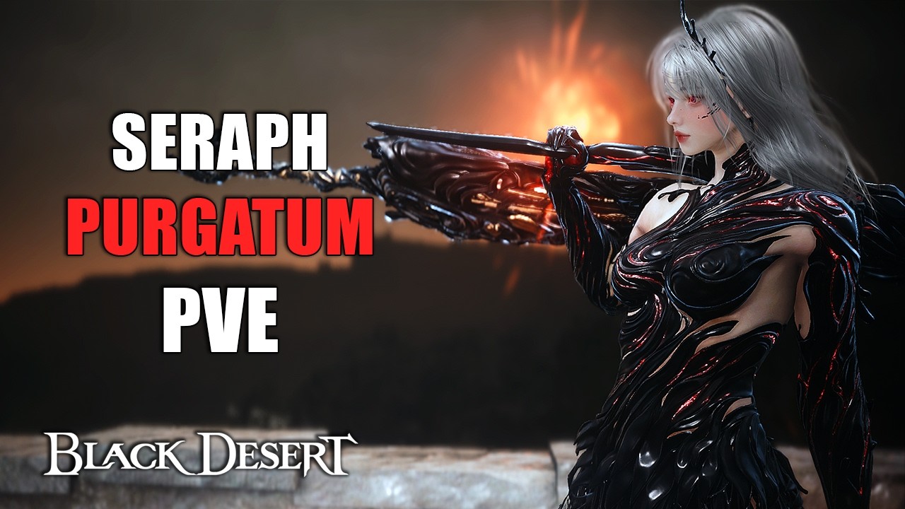 BDO | Seraph Purgatum PVE | Skill Rotation and Addons