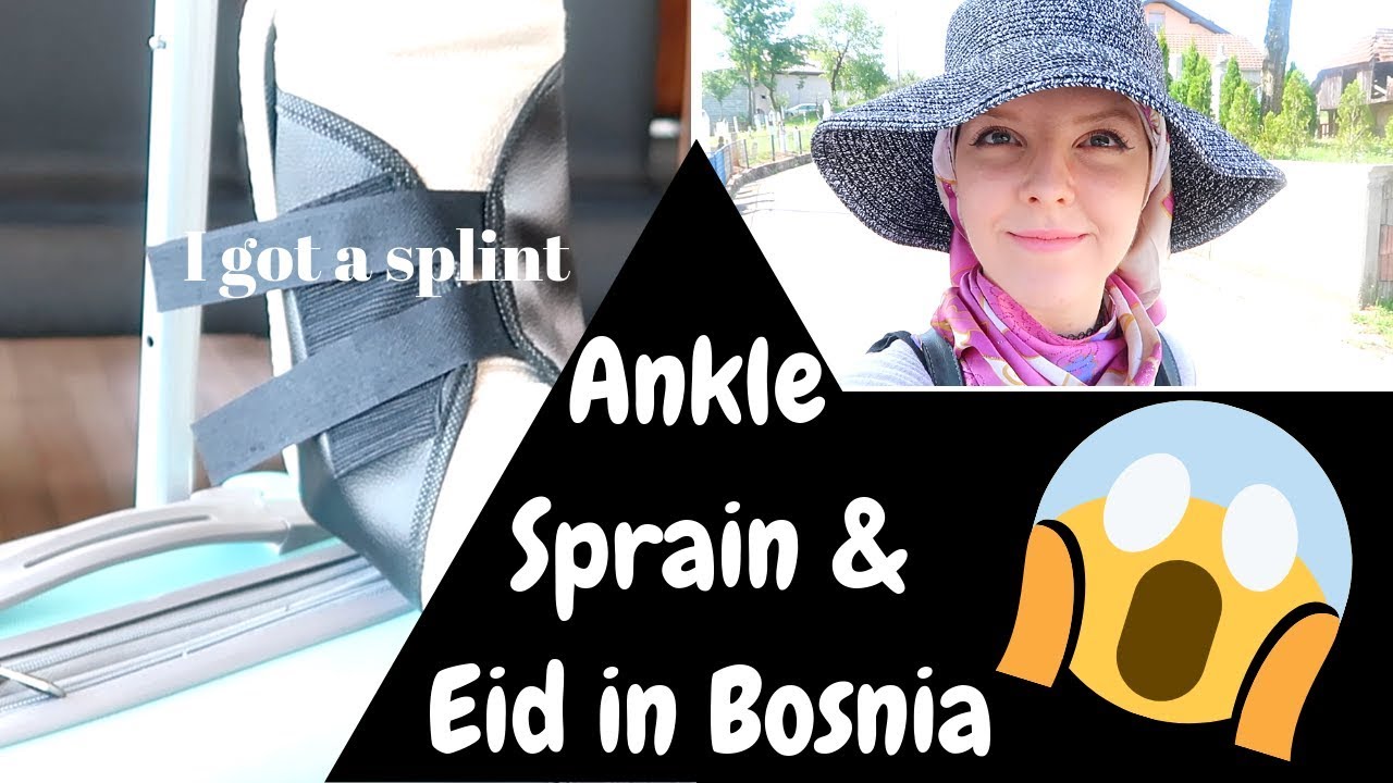 Sprained Ankle and Eid