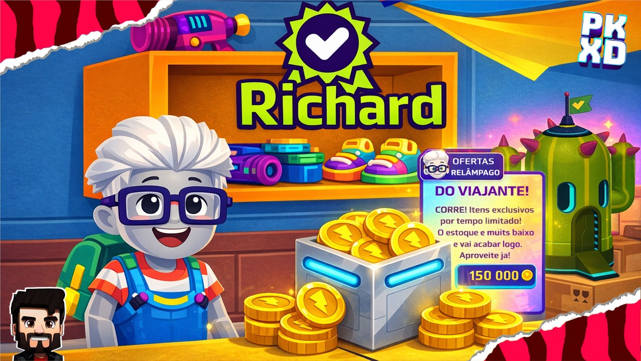 PK XD RICHARD CHEGOU! 😱 NOVAS OFERTAS SECRETAS DISPONÍVEIS